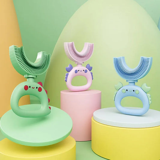 U-Shape Toothbrush: The Fun & Eco-Friendly Solution for Kids' Dental Care